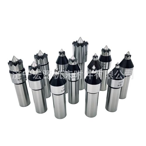 高精度驱动顶尖莫氏号端面驱动顶针直柄斜车数控拨盘防震防水稳