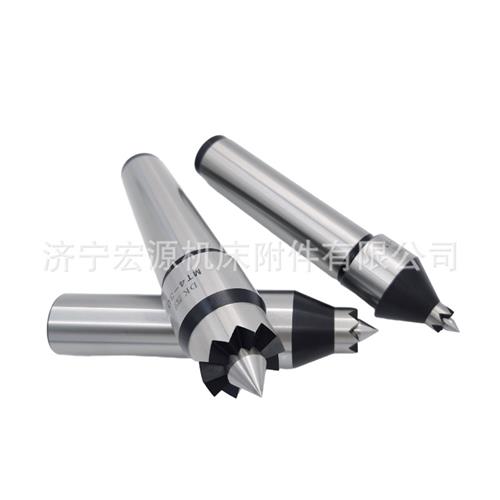 驱动顶尖高精度莫氏号端面驱动顶针直柄斜车数控拨盘防震防水稳