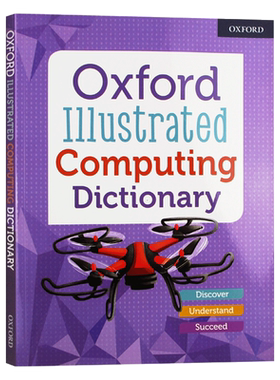 牛津小学计算机图解词典 Oxford Illustrated Computing Dictionary 英文词典 词汇1000+ 原版英英辞典 计算机入门参考词典