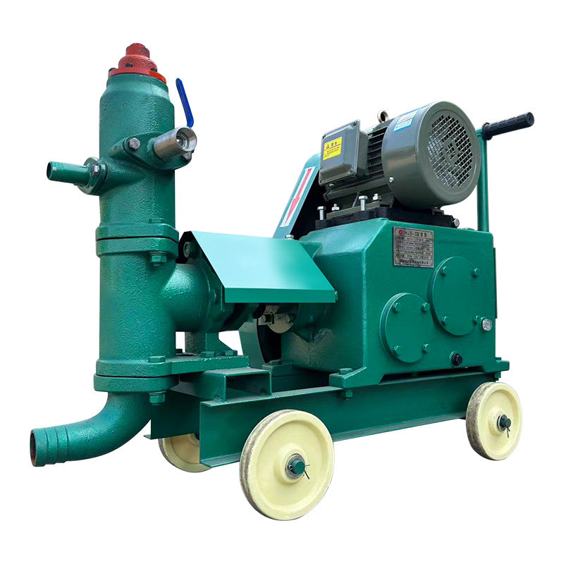 hjb-单缸3活塞式水泥注浆机6型双缸高压灌浆灰浆输送泵隧道注浆泵