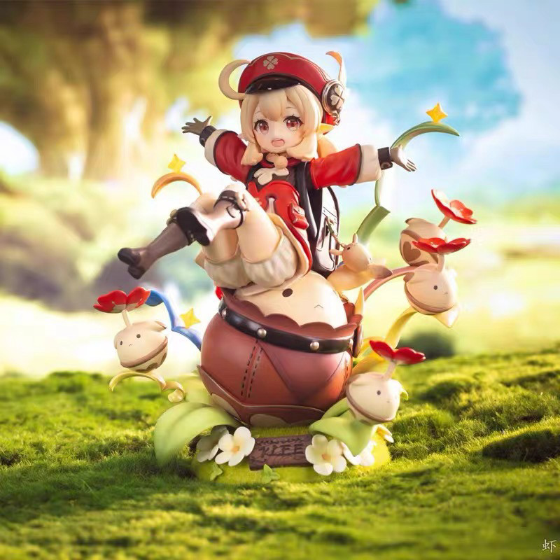 动漫手办可莉火花骑士模型西风骑士团摆件礼物二次元游戏动漫周边