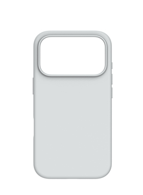 液态硅胶磁吸手机壳银灰适用iPhone17Pro 17ProMax简约ins风高级感小众全包防摔