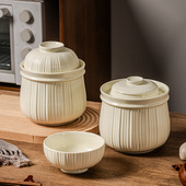 陶瓷家用泡菜罐内盖腌酸菜酸菜坛子食品级储存密封罐五谷杂粮果酱