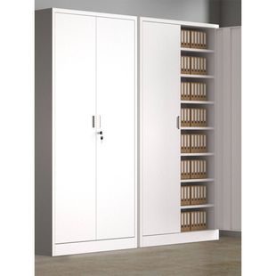 加厚八层财务凭证柜办公室铁皮柜文件柜带锁资料柜会议室档案柜子