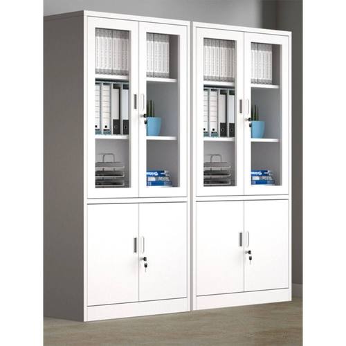 大器械铁皮柜办公室文件柜财务凭证档案柜带锁收纳资料柜家用书柜