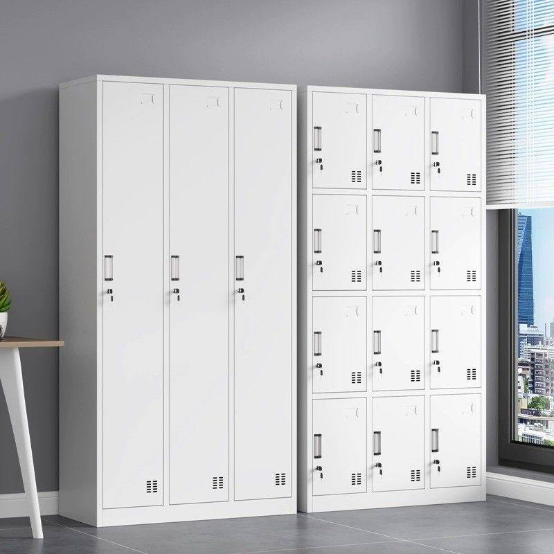 更衣柜铁皮储物柜健身房浴室六门带锁工厂车间钢制换鞋柜文件柜,商业/办公家具,办公储物柜,淘宝优惠券,粉丝福利购,淘宝优惠卷