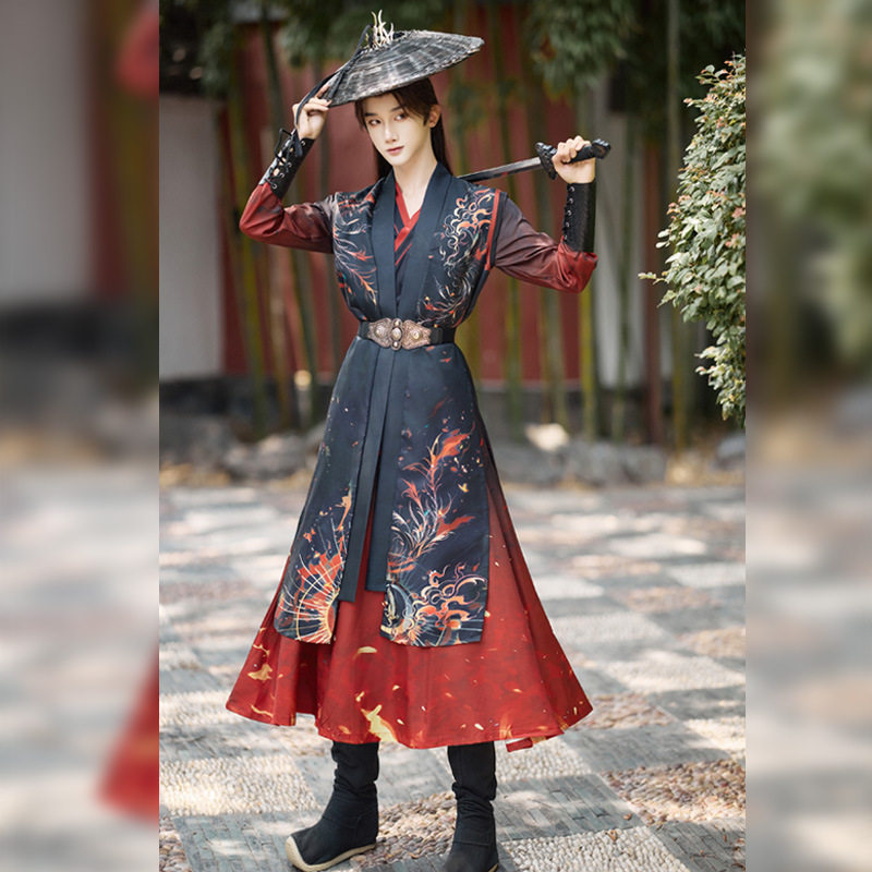 中国风酷飒男女同款侠客
