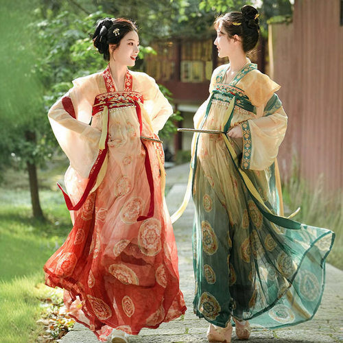 原创成人汉服女梦回唐唐