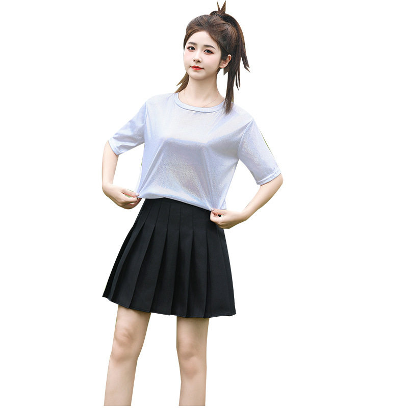 韩版女团啦啦队服装女套