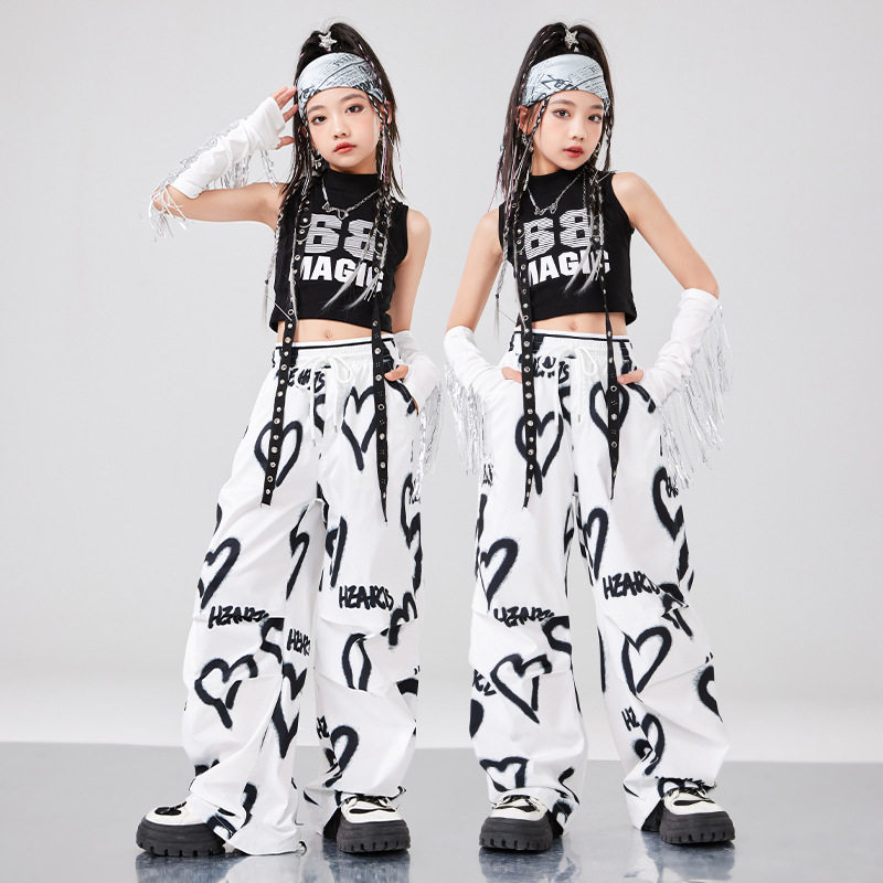 街舞儿童潮服嘻哈女童爵