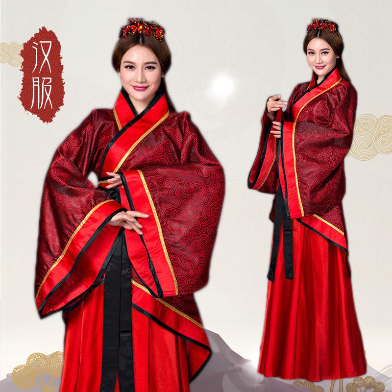 古装女中式传统汉服秋冬