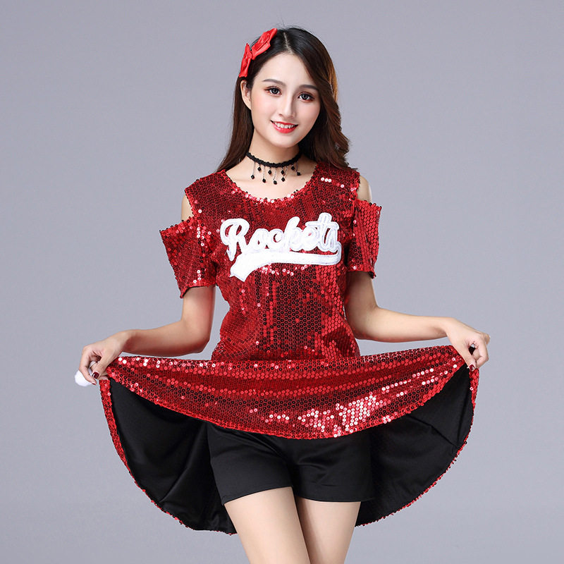爵士舞蹈服女韩版成人套