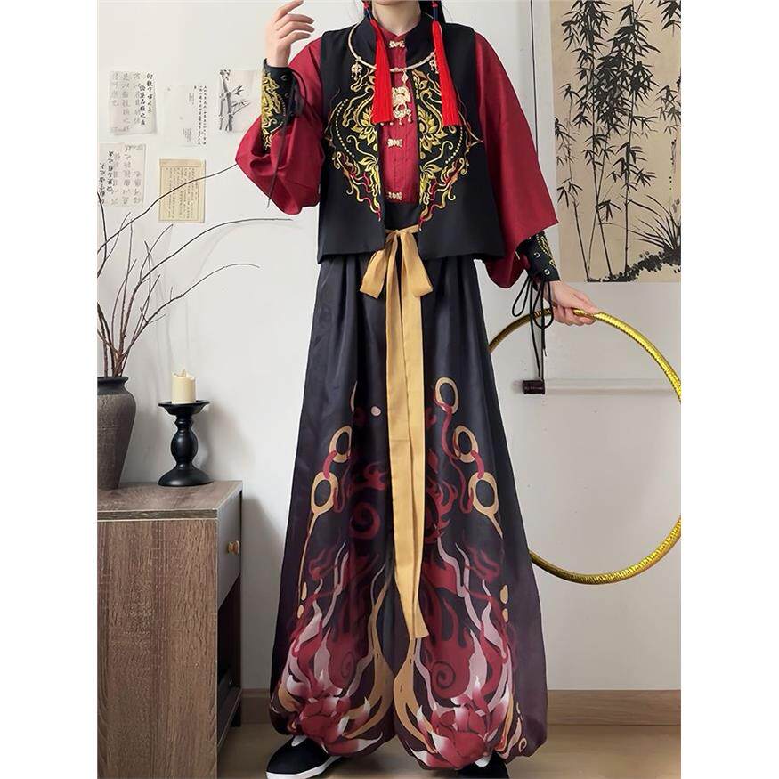 复刻哪吒cos服国风套装pl