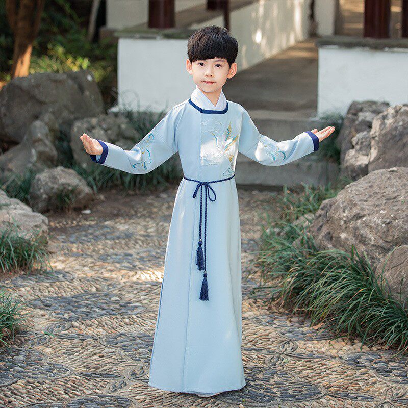 汉服男童2026春秋新款中