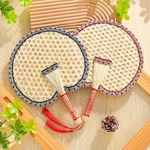 扇子夏天大蒲扇老式手工编织耐用