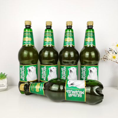 俄罗斯原装大白进口啤酒熊啤酒