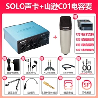 Solo Sound Card + Shanxun C01.