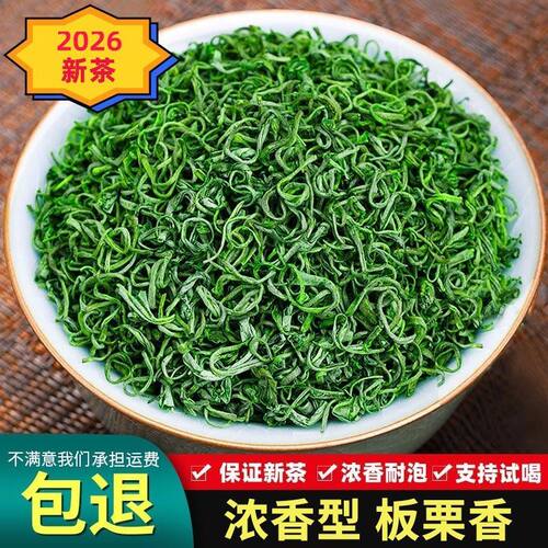 【绿茶源头厂家批发】2026新茶高山云雾茶正宗嫩芽浓香型茶叶散装