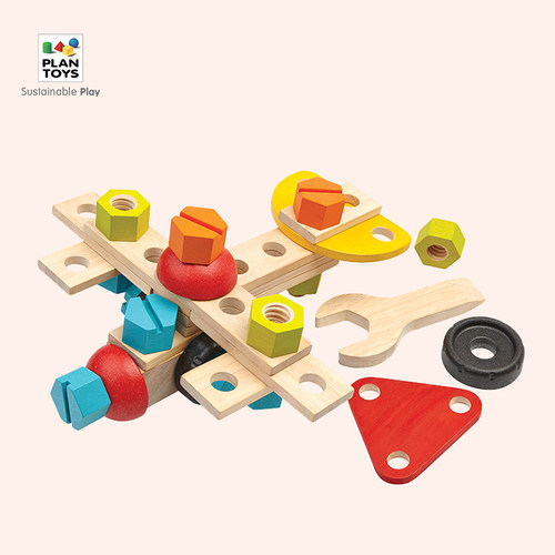 儿童益智拼装木玩智趣童年