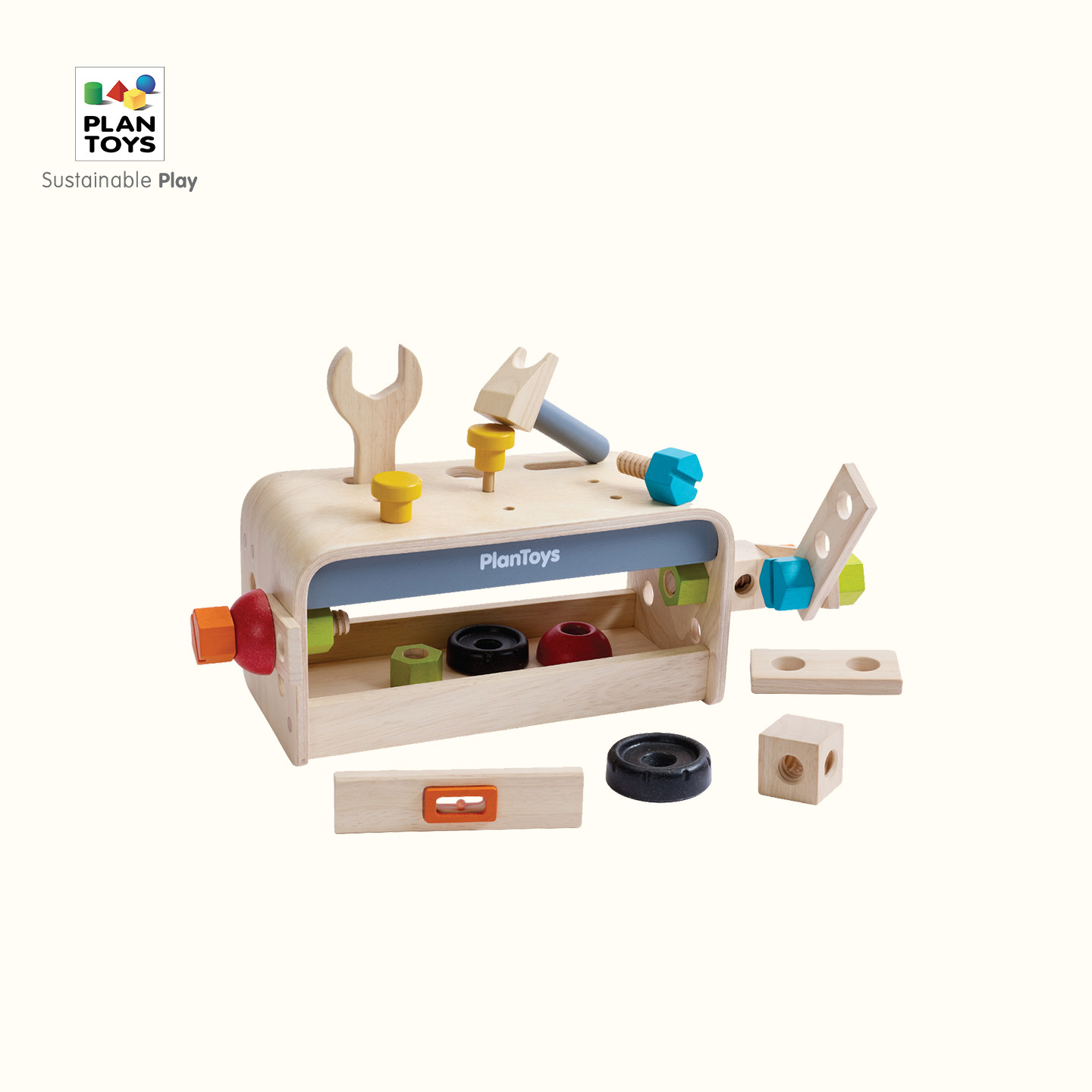 plantoys2673螺丝工具台益智