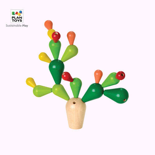 仙人掌儿童益智plantoys木制