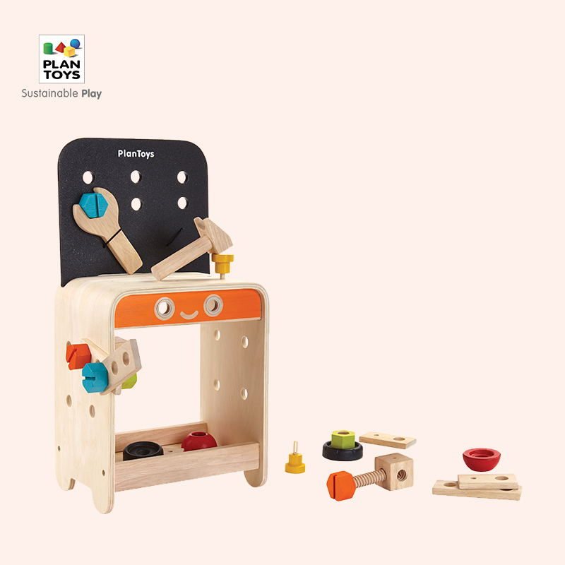 plantoys木质小工作台拧螺丝工具箱螺母拆装过家家儿童玩具5541,玩具/童车/益智/积木/模型,螺母拆装/组合玩具,淘宝优惠券,粉丝福利购,淘宝优惠卷