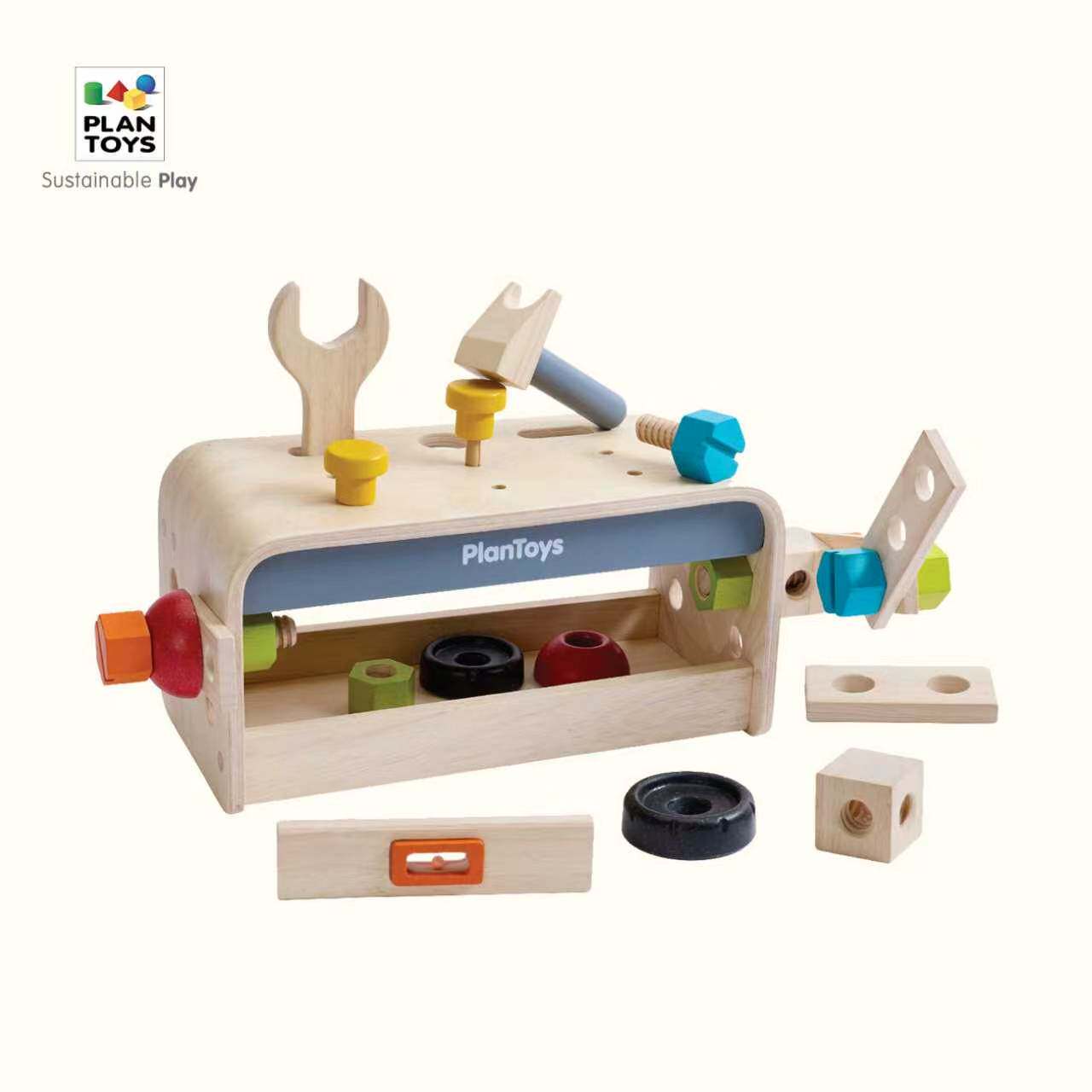 plantoys2673螺丝工具台益智