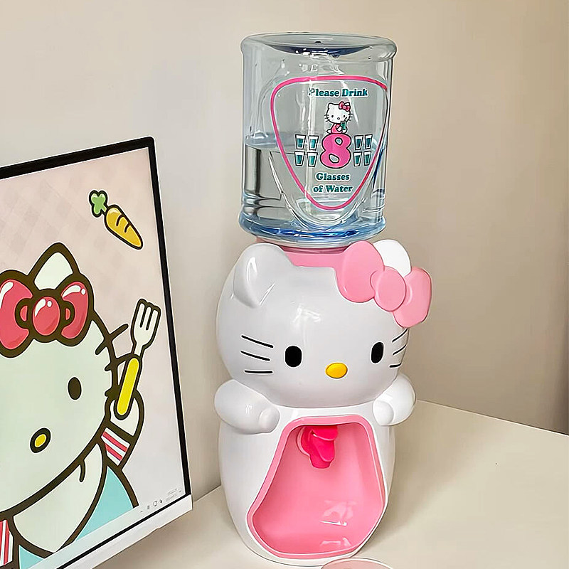 hellokitty桌面饮水机小型迷你台式热水宿舍便携式可爱送女友闺蜜