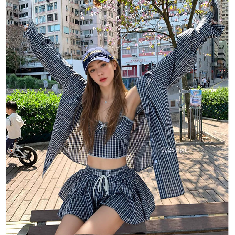 宽松慵懒减龄上衣休闲套