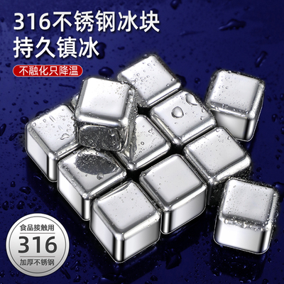 您朋友已经购买的不锈钢冰块