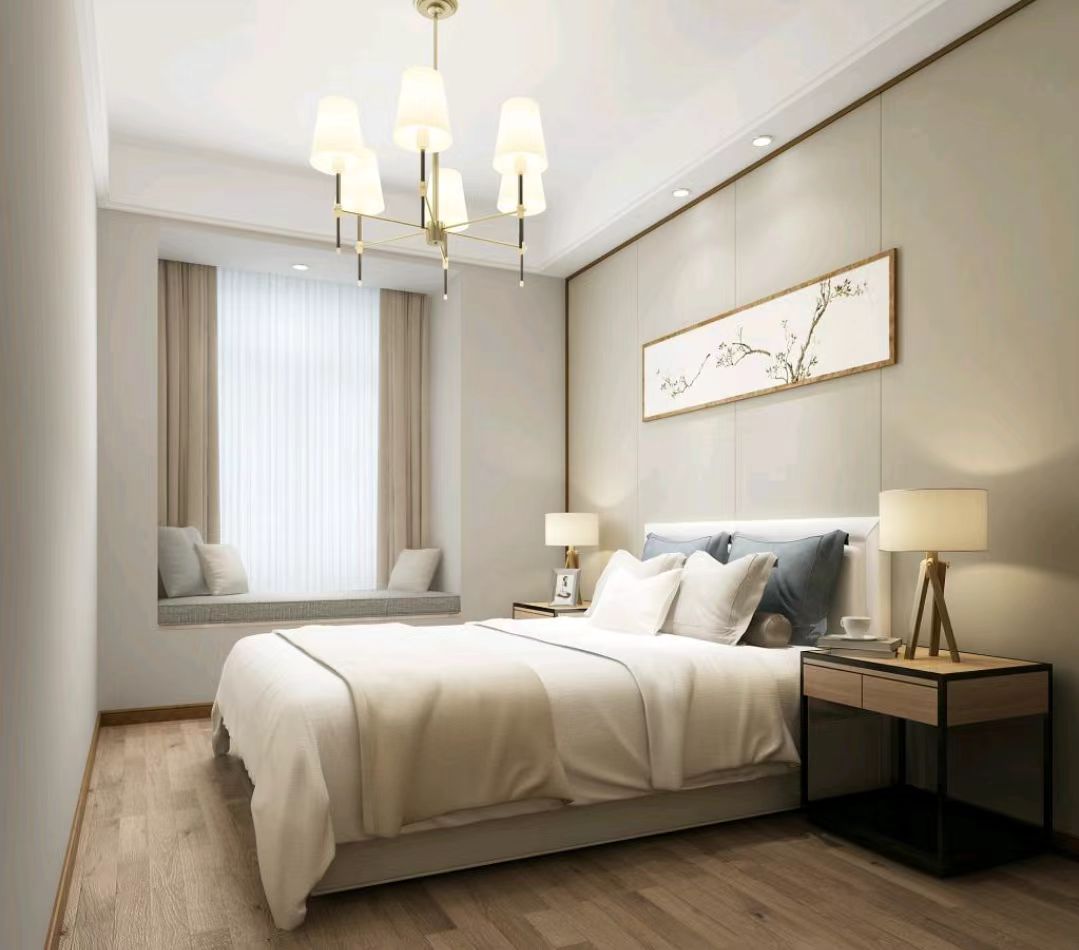 上海装修设计施工硬装软装局部装整装入住装—卧室装修