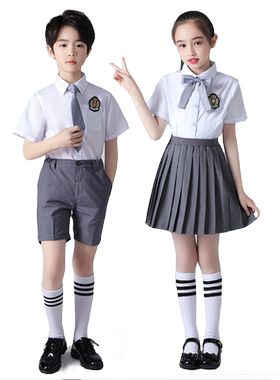 儿童大合唱演出服幼儿园校服
