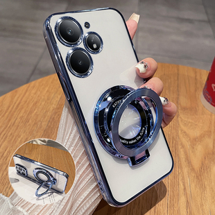 适用Realme真我Neo7Turbo手机壳RealmeNeo7Turbo新款保护套noe高级感透明RMX5062全包防摔oppo女男带支架外壳