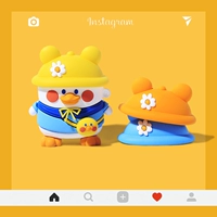 Применимо Huawei Freebudspro защитная крышка Freebuds4 Беспроводная гарнитура Bluetooth защитная шейка Pro Cover 4e Силиконовый 4i 4i Cute Freebud3 Утка Три поколения бесплатно мягкая оболочка 5i