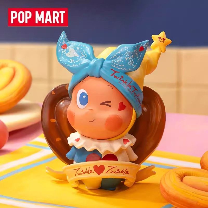 【官方正品】POPMART星星人美味时刻四代手办盲盒潮玩公仔送礼物
