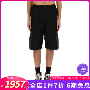 KENZO新款 时尚 短裤 工作服夏季 牛仔裤 男装 休闲五分裤 黑色SS24 男士