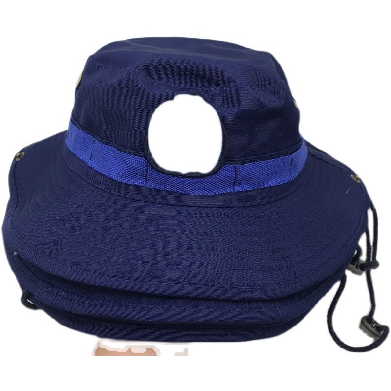 包邮消防夏季圆边帽渔夫帽奔尼帽遮阳帽防晒救援网眼圆边帽子