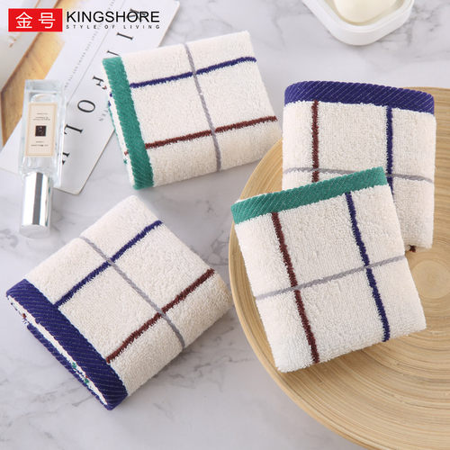 金号纯棉方巾宝宝儿童口水巾全棉