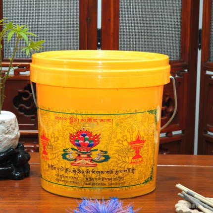 西行人 藏区寺院10公斤桶装赛众酥油热销植物油供佛酥油灯无味蜡