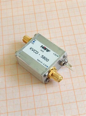 新品5.8G射频微波压控振荡器,VCO,扫频信号源,信号发生器红色