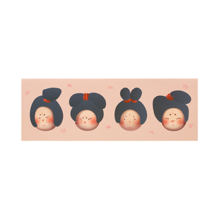 故宫淘宝彩妆Q弹仕女化妆蛋美妆蛋套装不吃粉送架子文创生日礼物