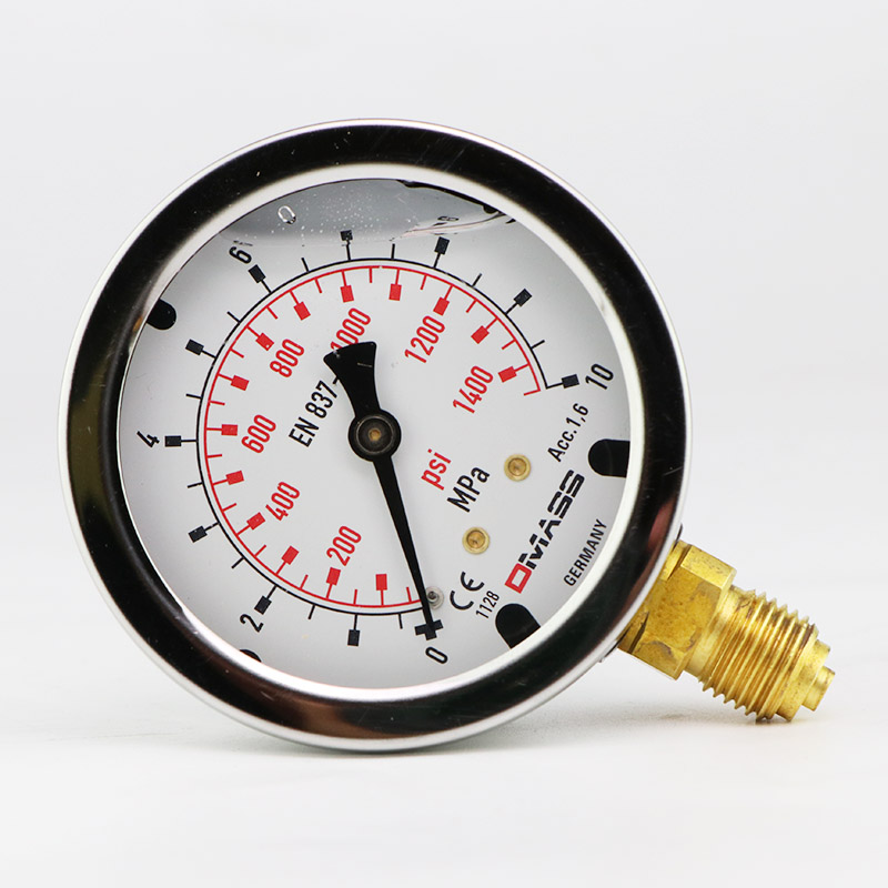 测压表德国进口先导表压力表 接口G1/4 挖掘机液压泵高端测试仪表