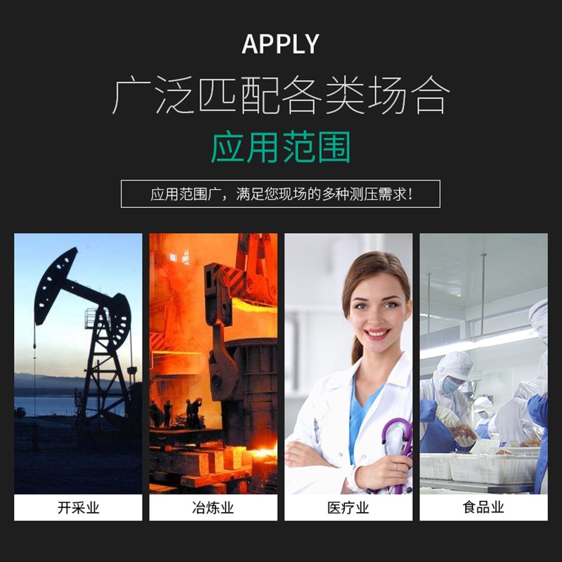 新圣迪不锈钢耐震压力表YN150BF 油压液压水压304 316L耐高温耐品