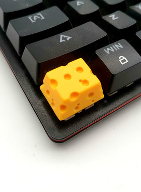 奶酪键帽ctrl/alt/1.25U可爱个性手工树脂创意机械键盘十字轴体