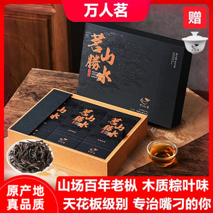 正岩特级大红袍茶叶木质花枞 百年老枞水仙 茗山胜水50g礼盒装