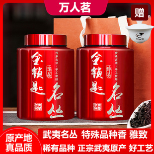 【稀有茗丛】金锁匙佛国岩特级正岩武夷山清香大红袍茶叶500g礼盒