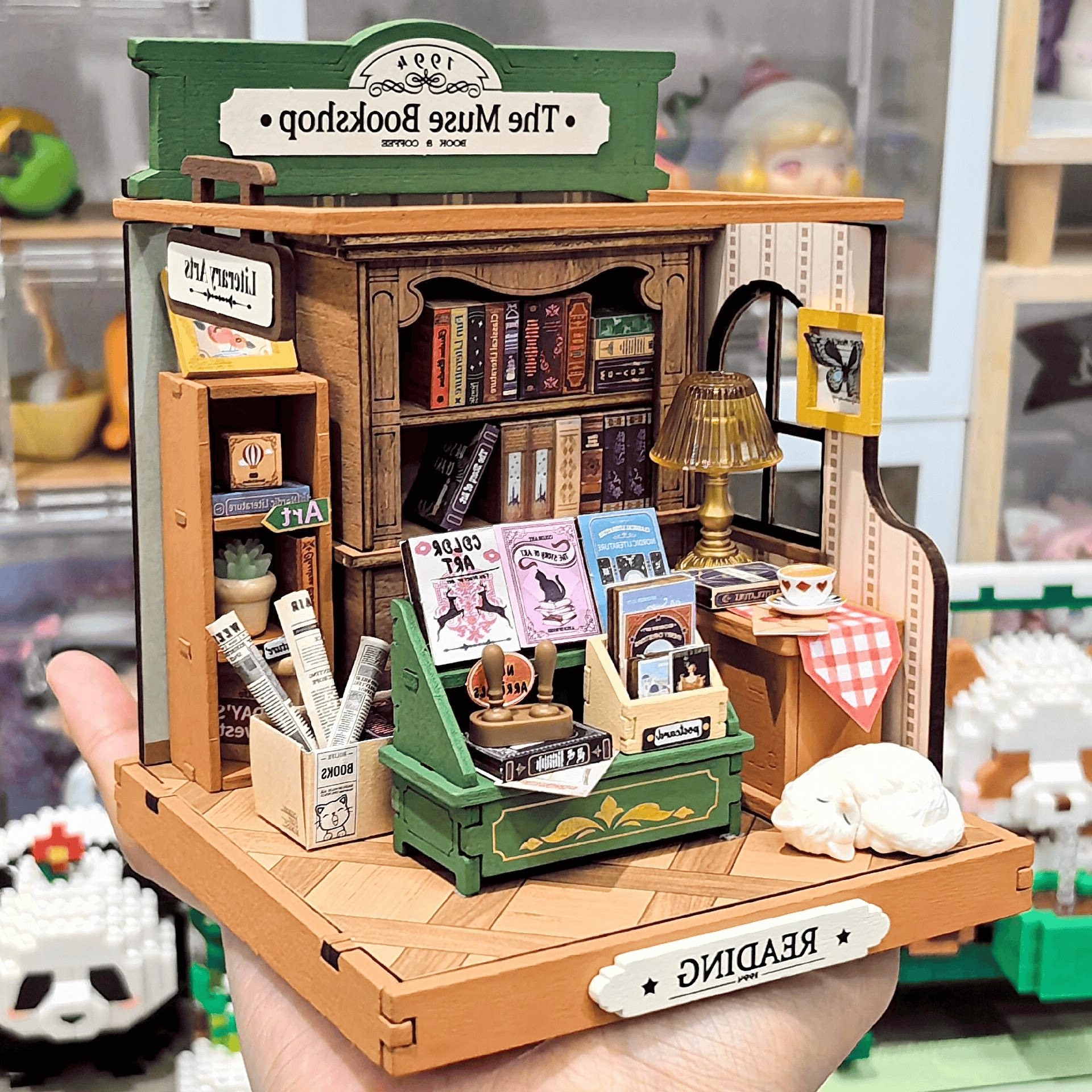 新款方寸之间diy手工小屋图片