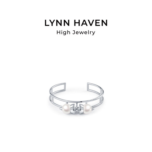 LynnHaven麟玟淡水珍珠18K金手镯