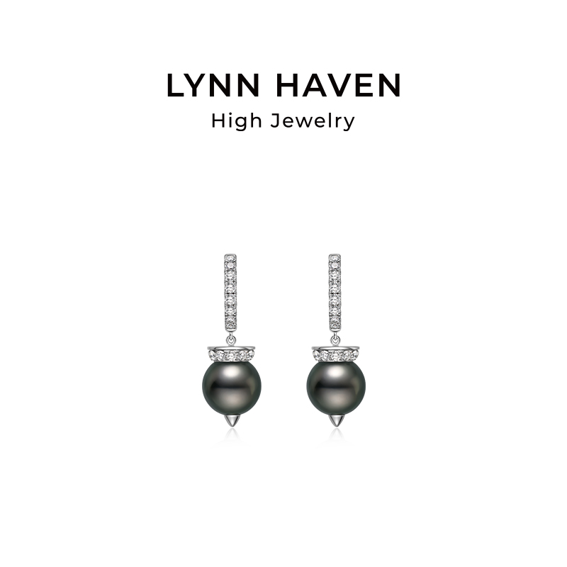 LynnHaven麟玟双子星大溪地耳钉