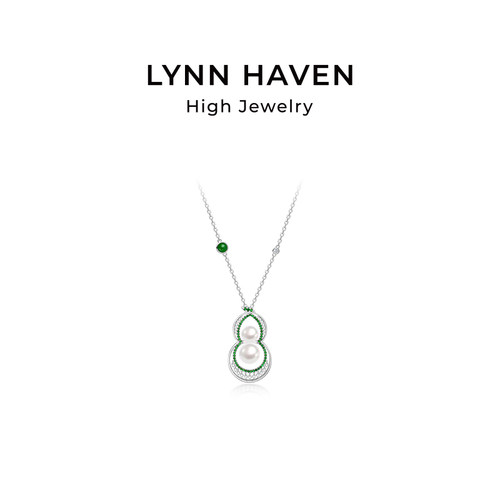LynnHaven麟玟园镜Akoya珍珠项链